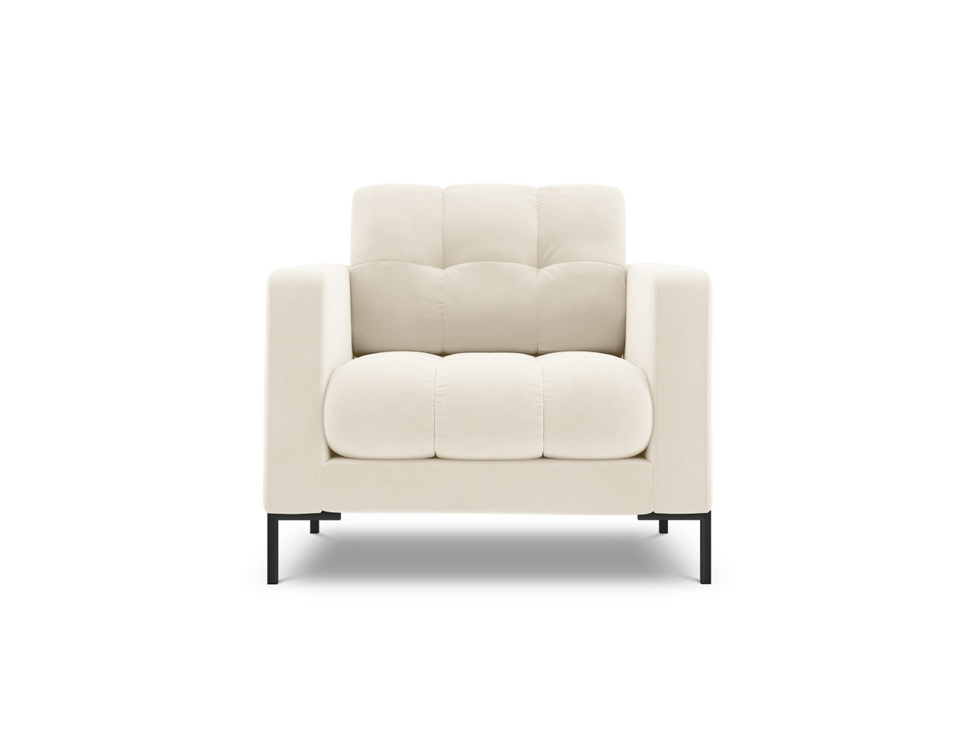 Cosmopolitan Design sammetsfåtölj, 