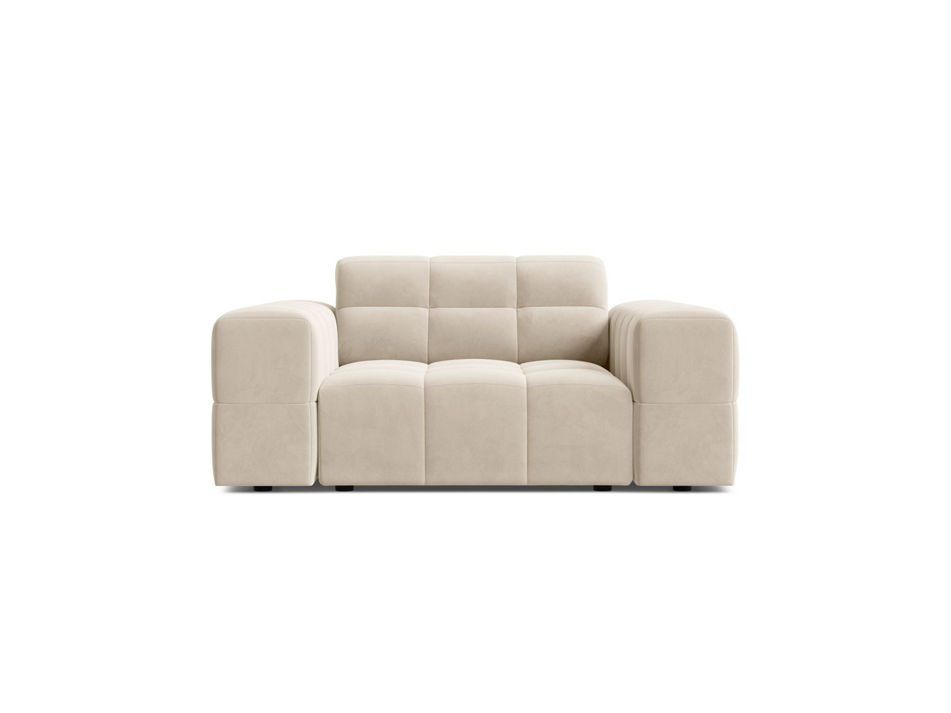 Cosmopolitan Design sammetsfåtölj, 