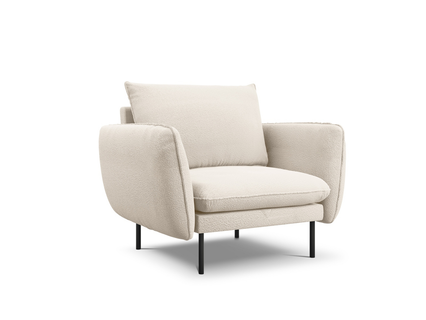 Cosmopolitan Design boucléfåtölj, 