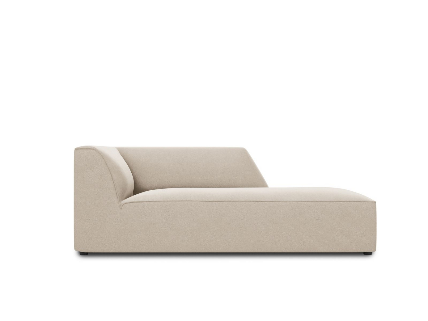 Cosmopolitan Design högervänd sammetsschäslong, 