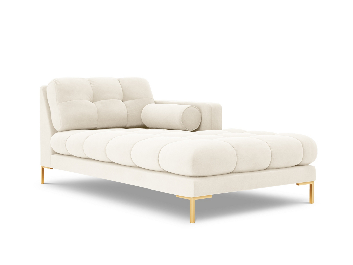 Cosmopolitan Design högervänd sammetsschäslong, 