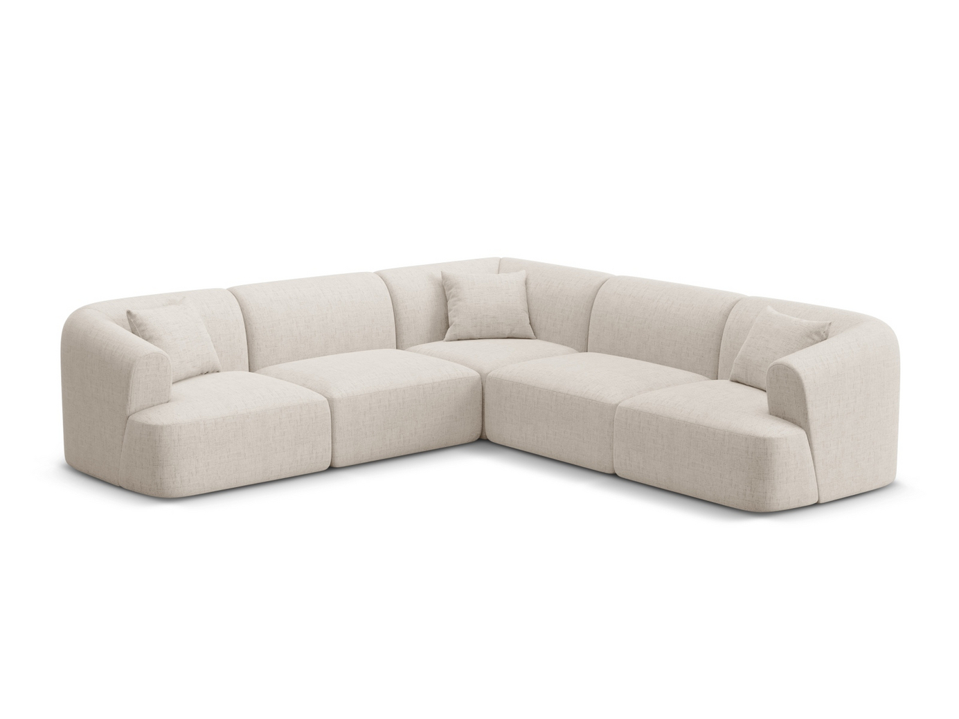Cosmopolitan Design symmetrisk modulhörnsoffa, 