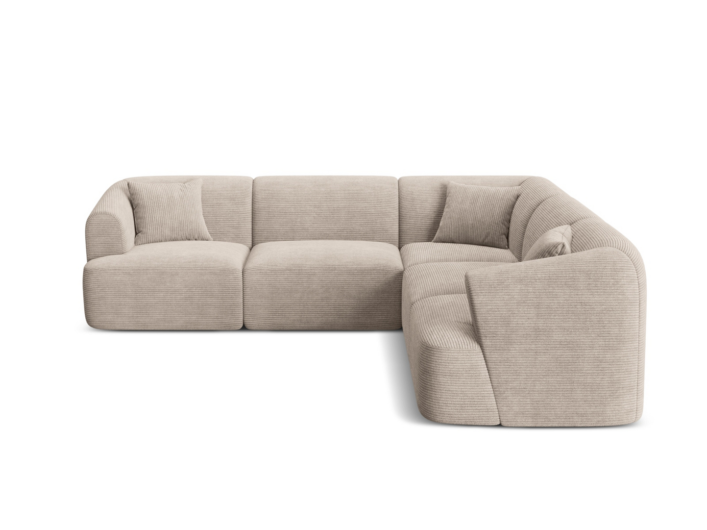 Cosmopolitan Design symmetrisk modulhörnsoffa, 