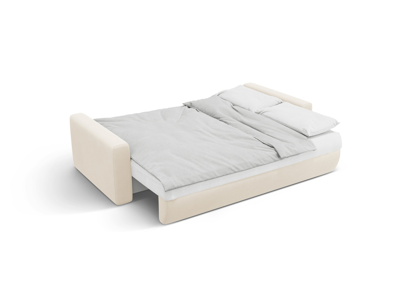 Cosmopolitan Design vändbar sammetshörnbäddsoffa med förvaring, "Belfast", 3-sits, 240 × 149 × 84 cm, Magic Velvet, svarta plastben