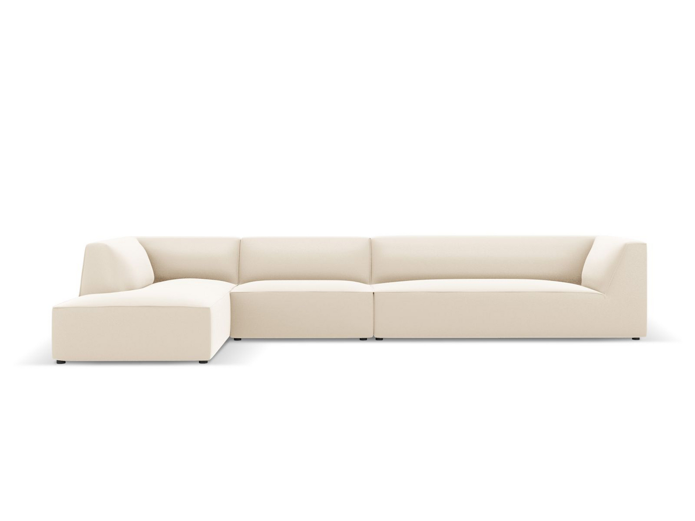 Cosmopolitan Design vänstervänd konstlädermodulhörnsoffa, 