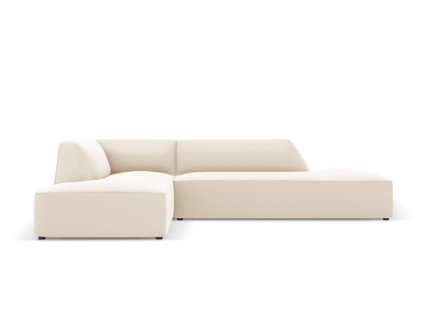 Cosmopolitan Design vänstervänd konstlädermodulhörnsoffa, 