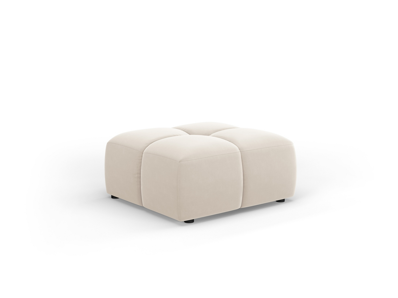 Cosmopolitan Design sammetspuff, 