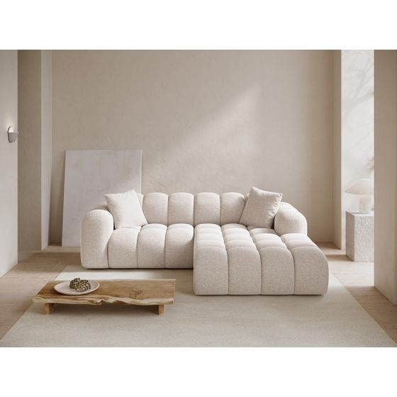 Matta SILVAN Ljusgrå 160 x 230 cm Ull