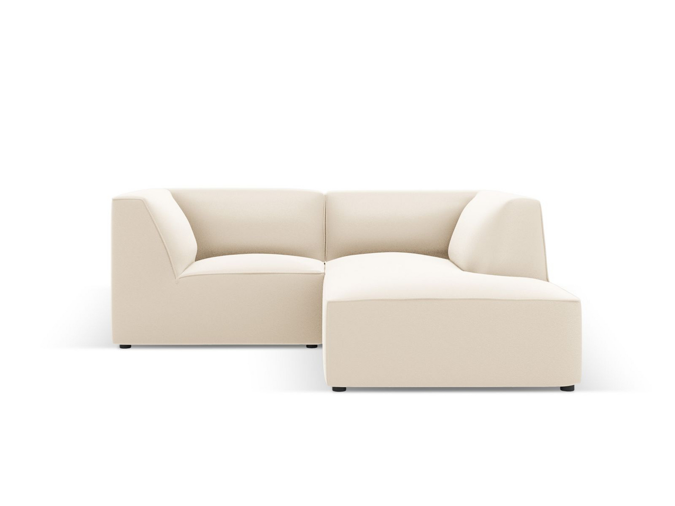 Cosmopolitan Design högervänd konstlädermodulhörnsoffa, 
