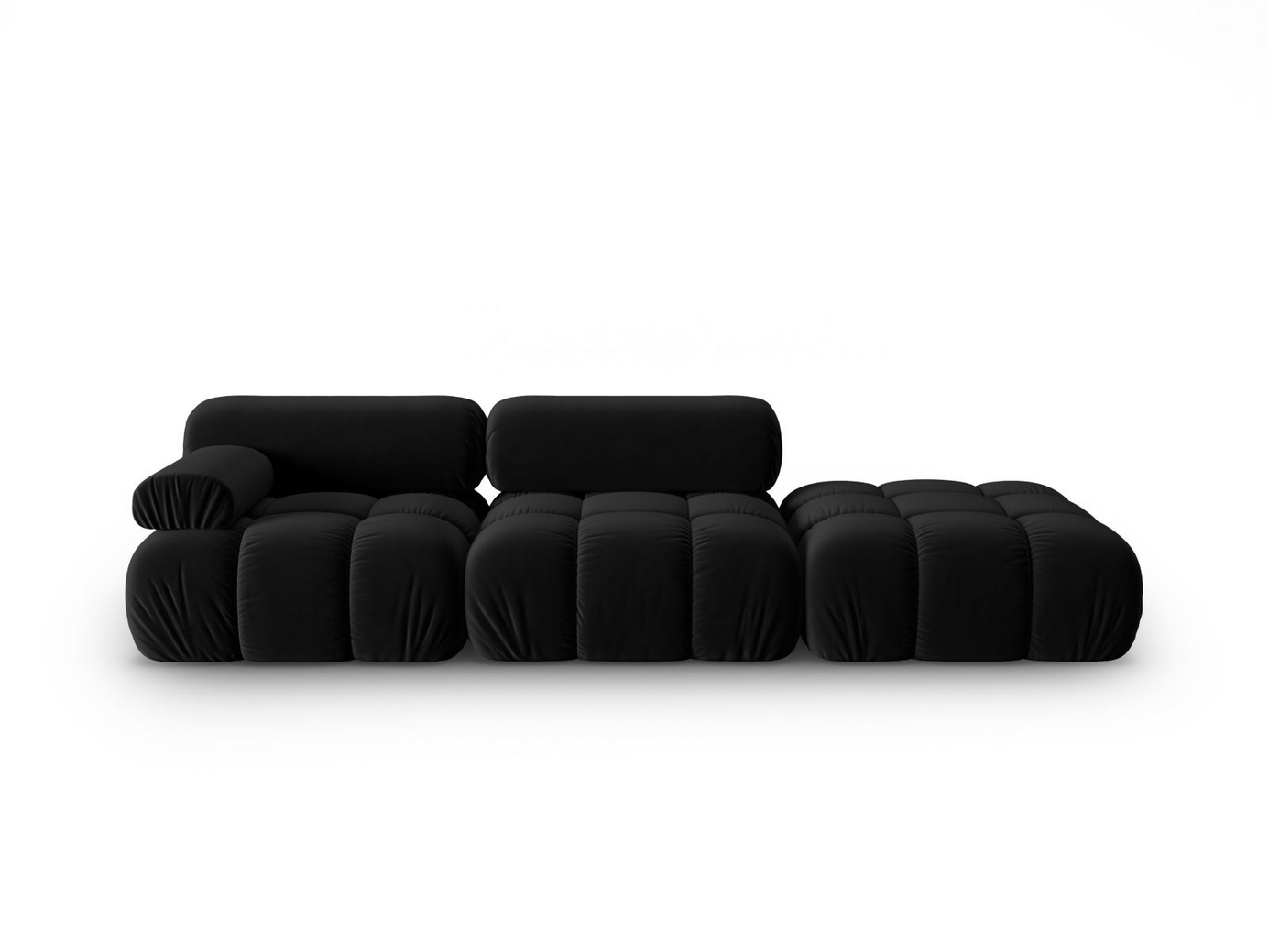 Cosmopolitan Design högervänd sammetsmodulsoffa, 