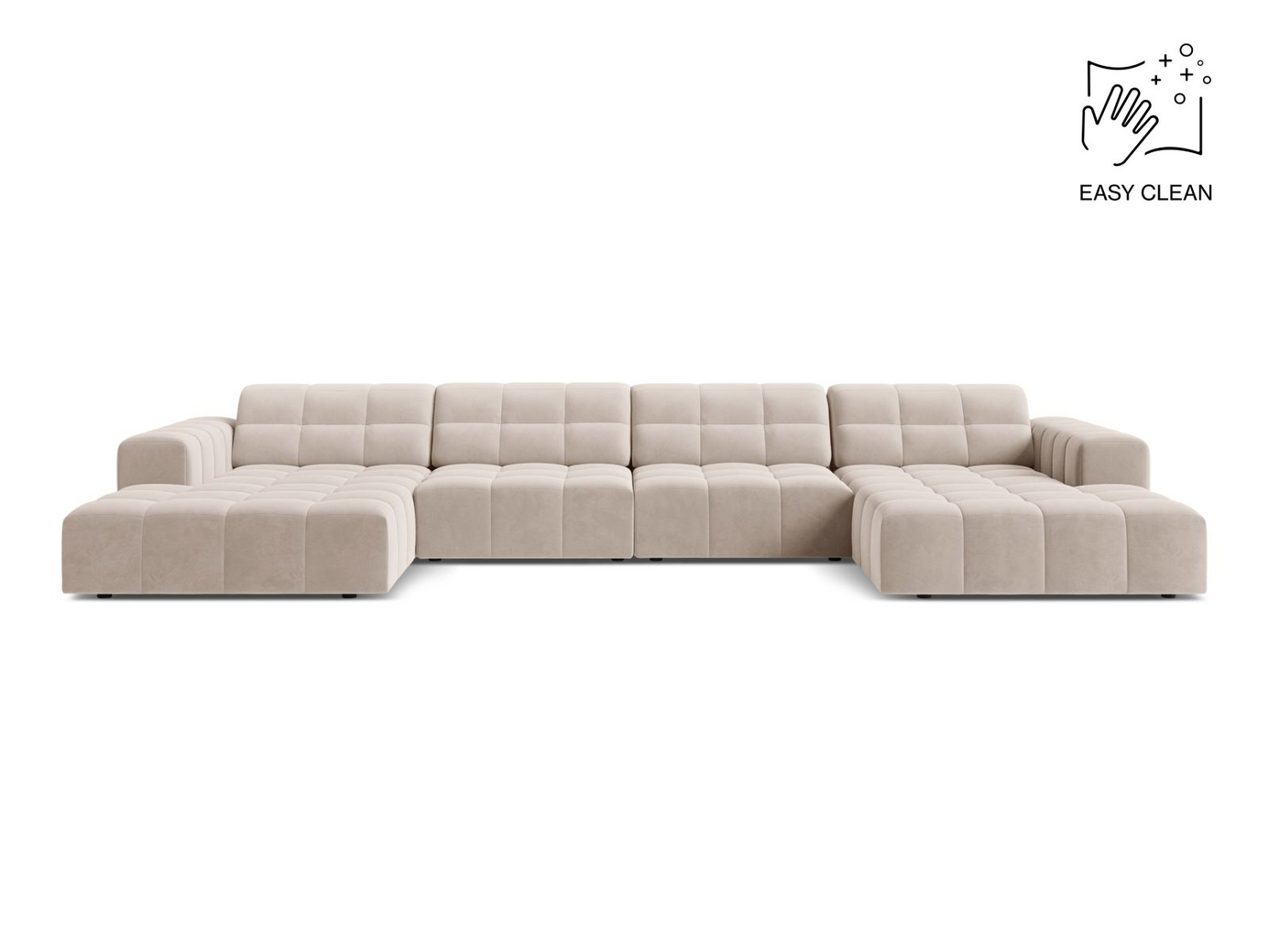Cosmopolitan Design sammetspanoramasoffa, 