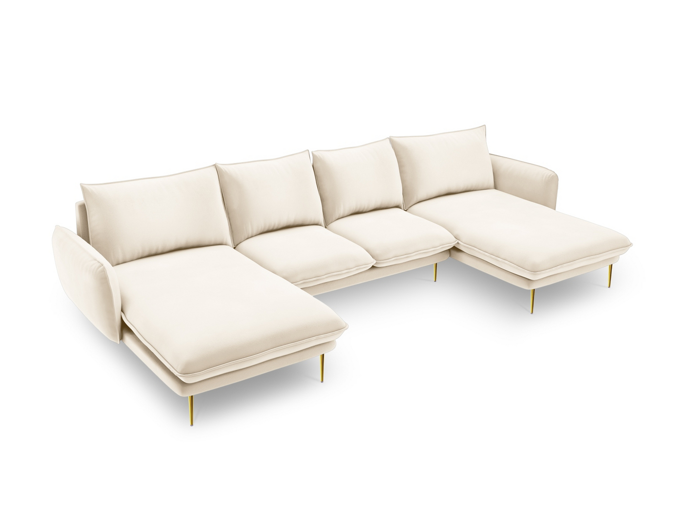 Cosmopolitan Design sammetspanoramasoffa, 