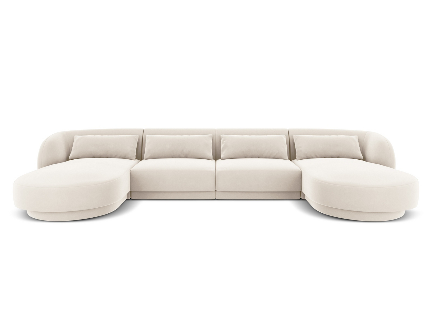 Cosmopolitan Design sammetspanoramasoffa, 