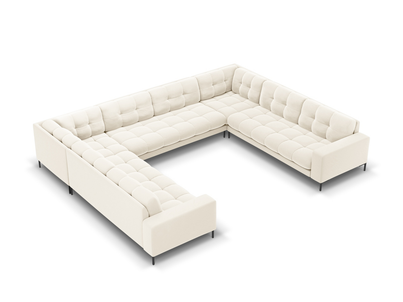 Cosmopolitan Design sammetspanoramasoffa, 