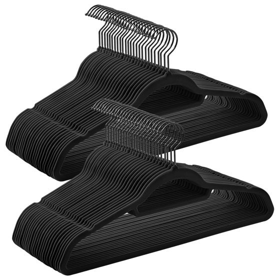 Songmics sammetsgalgar, 50-pack, CRF021