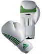 Adidas Box-Fit Boxningshandskar, vit/grön