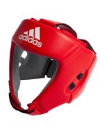 Adidas aiba boxningshjälm, röd