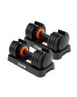 Core 2 x Justerbar hantel, 50 kg