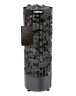 Bastuaggregat Harvia Cilindro Xenio PC70XE Black Steel, 7kW, 6-10m³, separat styrpanel