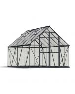 Palram-Canopia Växthus Balance Hybrid, 8,9m², 8x12, silver
