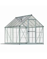 Palram-Canopia Växthus Hybrid, 5,7m², 6x10, silver