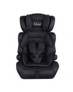 Kikid Bilbarnstol Basic, 9-36 kg Black Edition