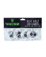 Viking Discs LED-ljus för disc golf, färg (4st)
