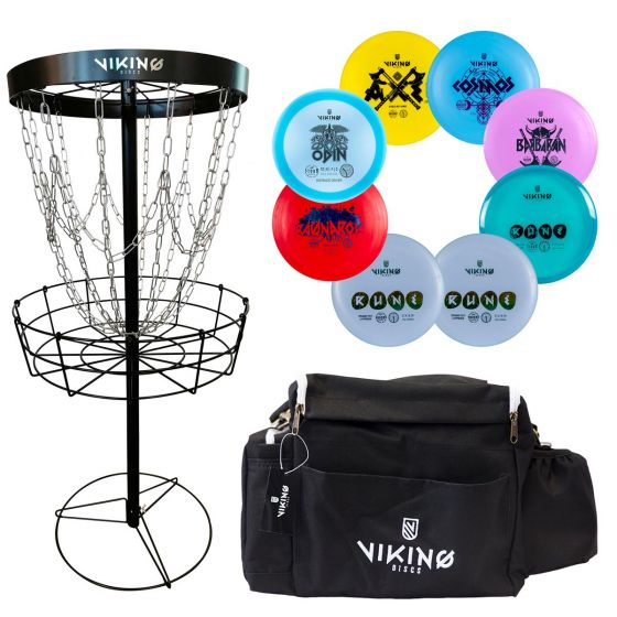 Viking Discs Challenger frisbeegolfkorg-set