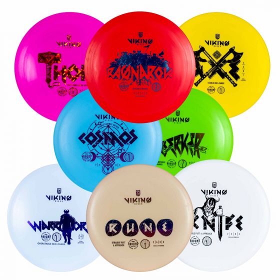 Viking Discs Full Ground Set, 8 Diskars Set