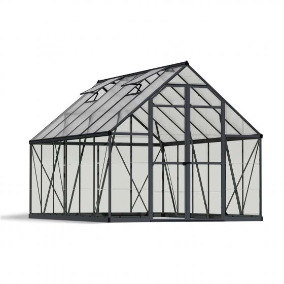 Palram-Canopia Växthus Balance Hybrid, 8,9m², 8x12, silver