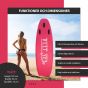 Deep Sea SUP-brädset Standard, rosa