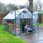 Palram-Canopia Växthus Balance Hybrid, 8,9m², 8x12, silver