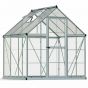 Palram-Canopia Växthus Hybrid, 3,4m², 6x6, silver