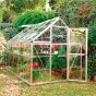Palram-Canopia Växthus Harmony, 5,7m², 6x10, silver