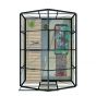 Lykke Växthus Glass 5m2 svart | Växthus