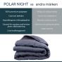 Polar Night tyngdtäcke, 200x220cm, 12-16kg (dubbeltäcke)