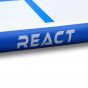 React AirTrack käsipumpulla
