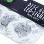 Viking Discs LED-ljus för disc golf, vit (4st)