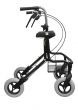 Rollator Mauno Bred, svart