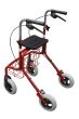 Rollator Mauno, röd