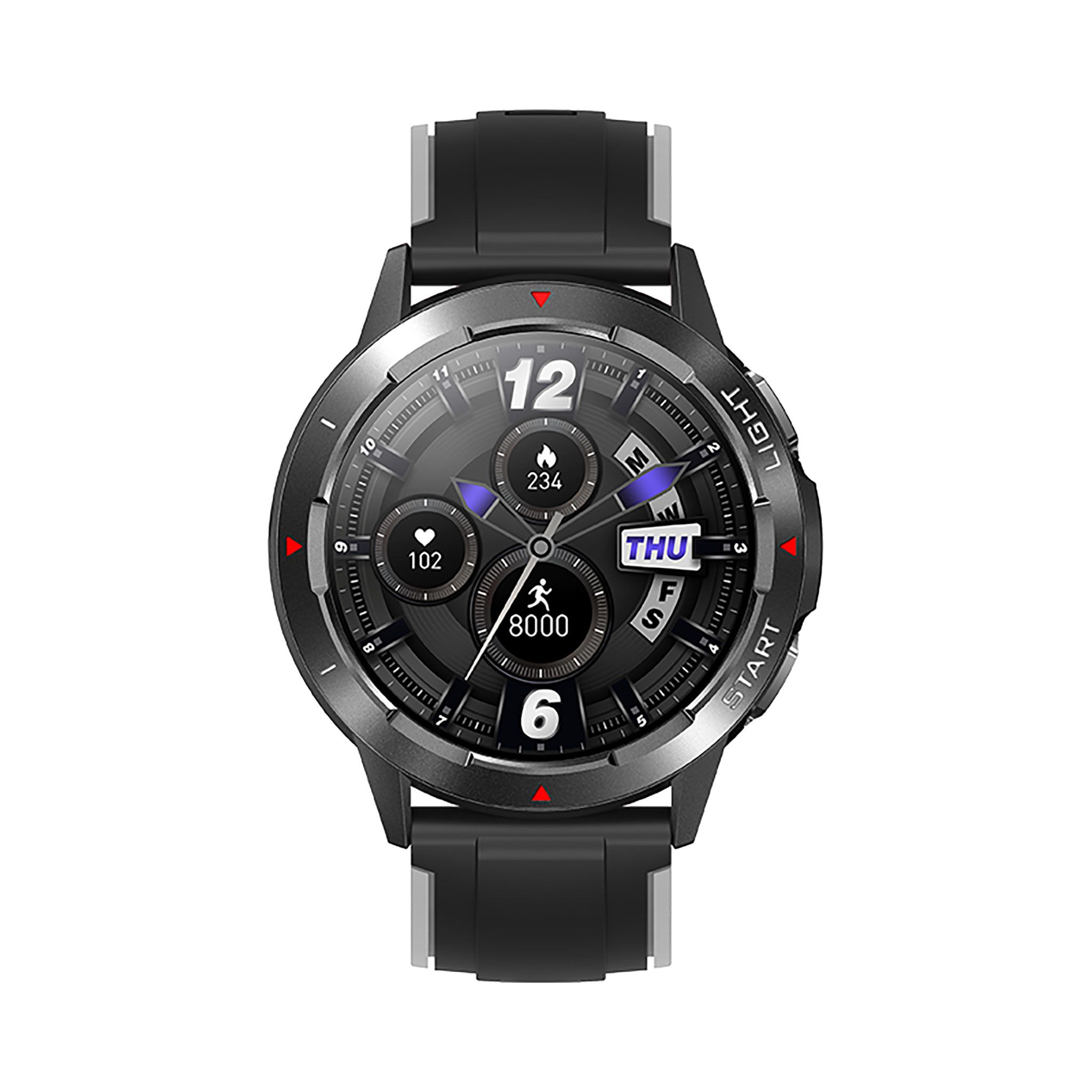 Kuura Smartwatch Sport S5 GPS v2, svart hobbyhallen.se