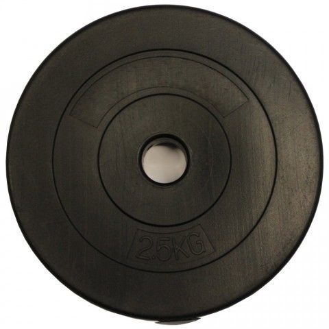 Fit'n Shape Vinyyl skivvikter (2x2.5-15kg) 30mm