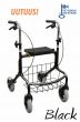 Rollator Mauno, svart
