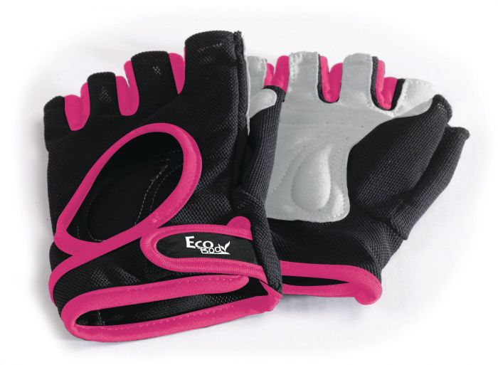 Eco Body Träningshandskar svart/pink