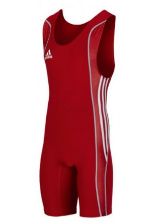Adidas W8 brottningstrikå M, röd