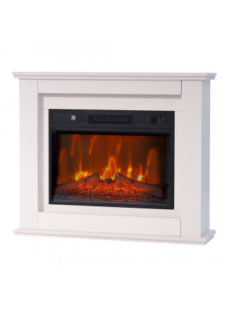 Lykke Elkamin L, 2000W, Vit