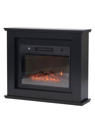 Lykke Elkamin L, 2000W, Svart