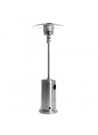 Fornorth terrassvärmare Stand Patio 13kW gasdriven, rostfritt stål