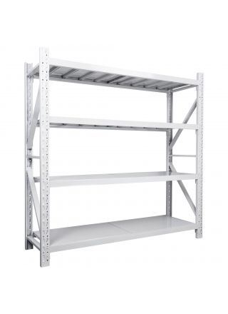 Fornorth Lagerhylla 3200kg, 200x60x200cm, Vit