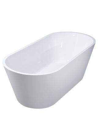 Lykke Badkar Polar Deluxe 1700x750x580mm, vit